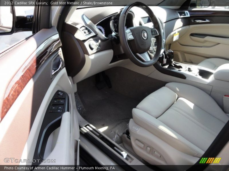 Gold Mist Metallic / Shale/Brownstone 2012 Cadillac SRX Luxury