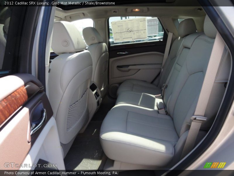 Gold Mist Metallic / Shale/Brownstone 2012 Cadillac SRX Luxury