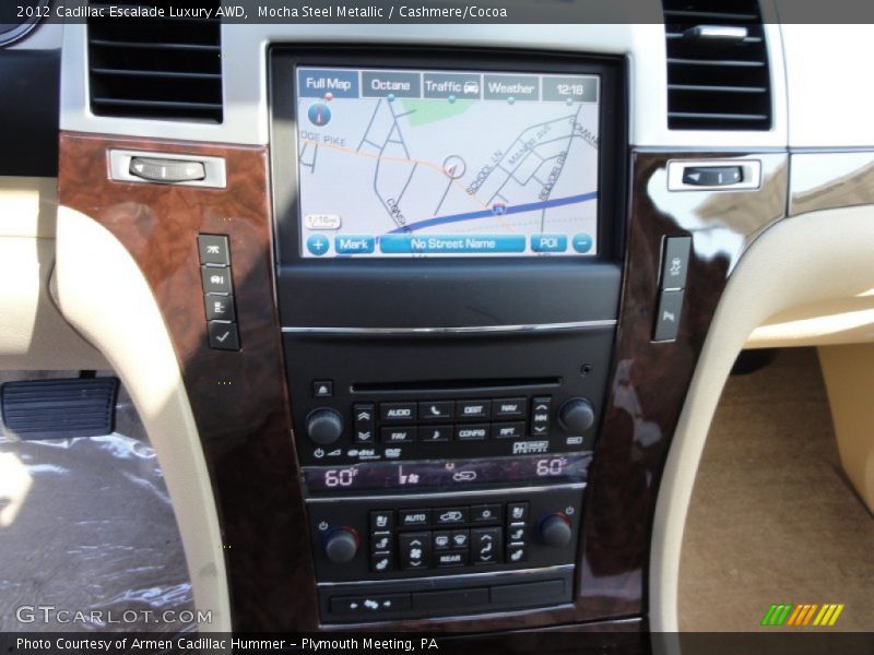 Mocha Steel Metallic / Cashmere/Cocoa 2012 Cadillac Escalade Luxury AWD