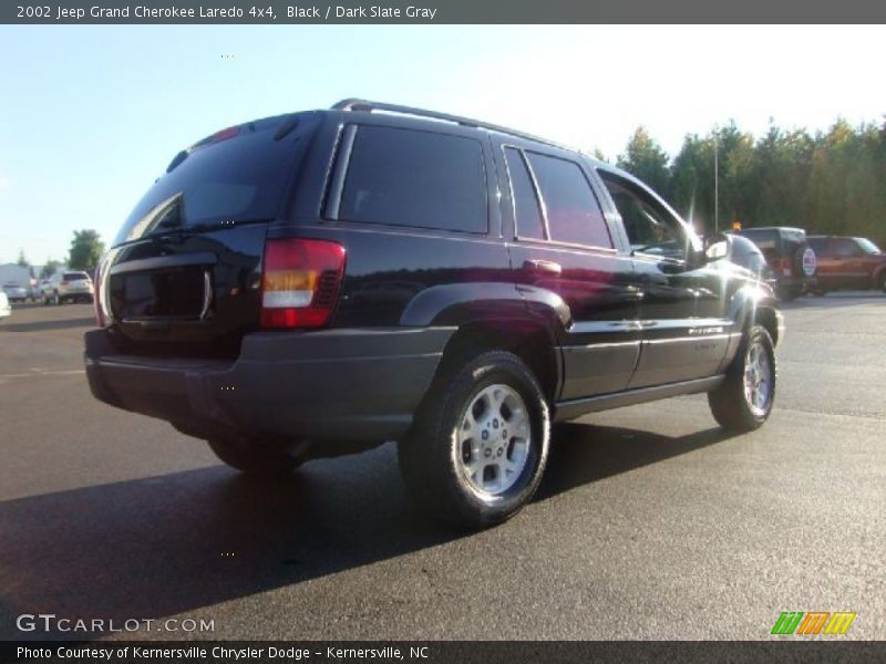 Black / Dark Slate Gray 2002 Jeep Grand Cherokee Laredo 4x4
