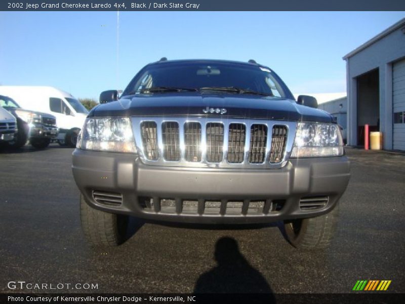 Black / Dark Slate Gray 2002 Jeep Grand Cherokee Laredo 4x4