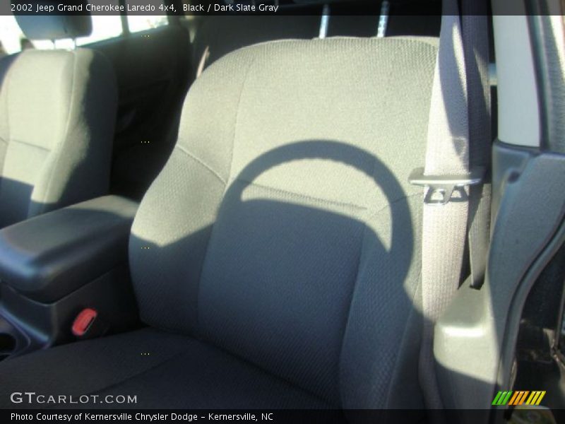 Black / Dark Slate Gray 2002 Jeep Grand Cherokee Laredo 4x4