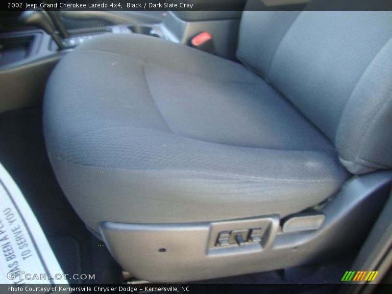 Black / Dark Slate Gray 2002 Jeep Grand Cherokee Laredo 4x4