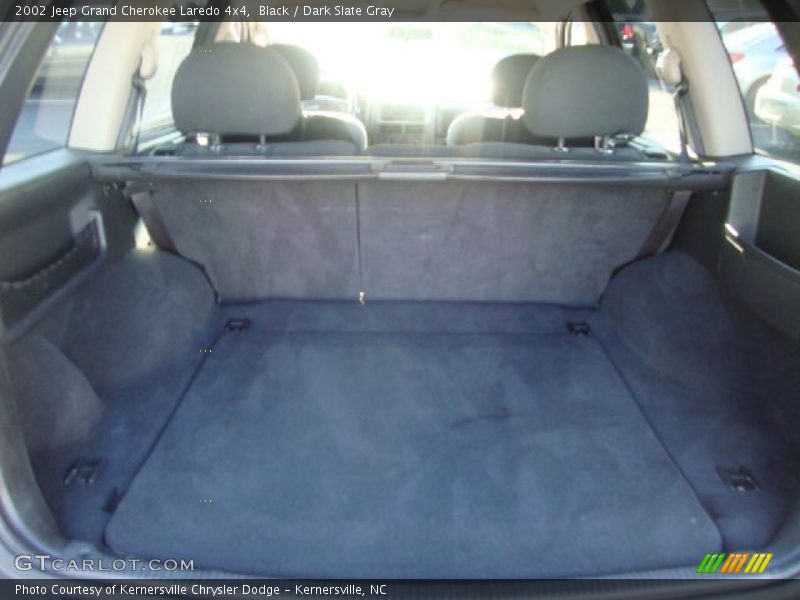 Black / Dark Slate Gray 2002 Jeep Grand Cherokee Laredo 4x4