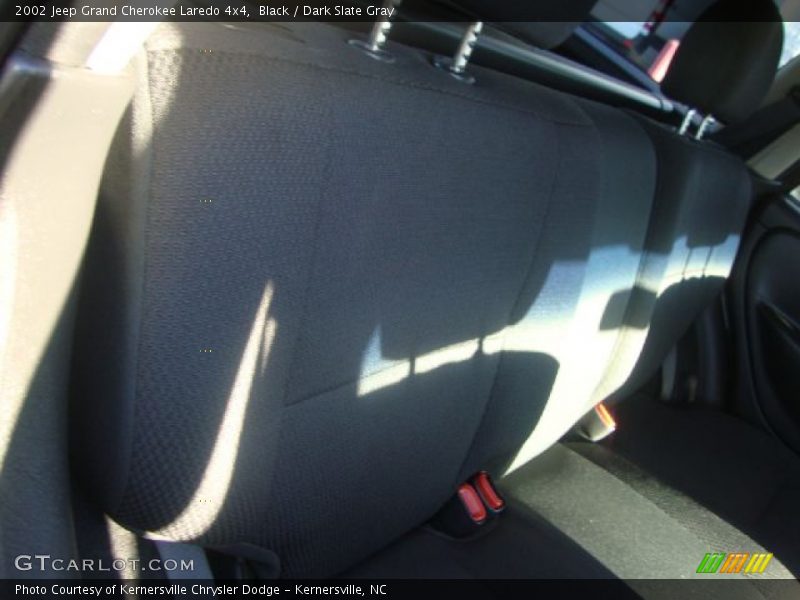 Black / Dark Slate Gray 2002 Jeep Grand Cherokee Laredo 4x4