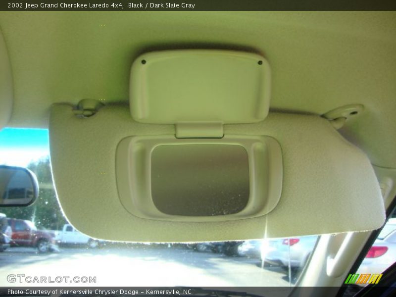 Black / Dark Slate Gray 2002 Jeep Grand Cherokee Laredo 4x4