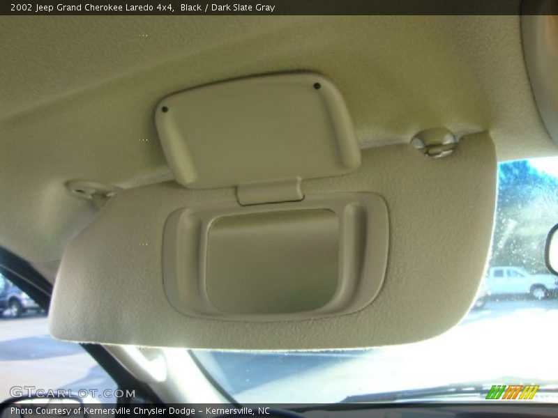 Black / Dark Slate Gray 2002 Jeep Grand Cherokee Laredo 4x4