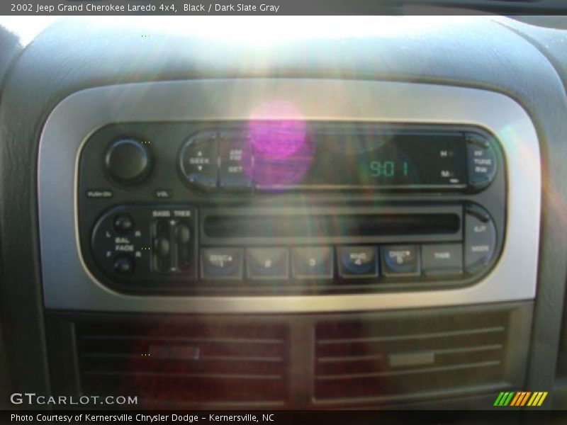 Black / Dark Slate Gray 2002 Jeep Grand Cherokee Laredo 4x4