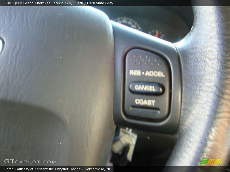 Black / Dark Slate Gray 2002 Jeep Grand Cherokee Laredo 4x4
