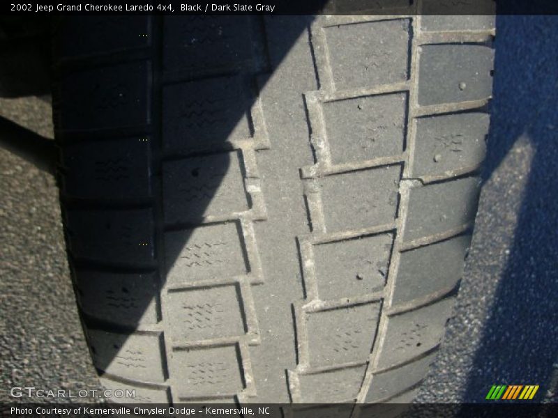 Black / Dark Slate Gray 2002 Jeep Grand Cherokee Laredo 4x4