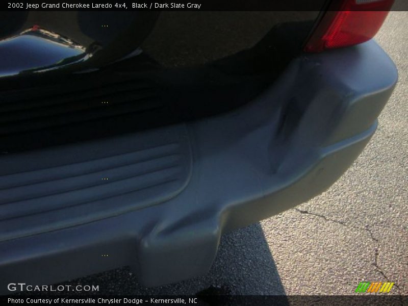 Black / Dark Slate Gray 2002 Jeep Grand Cherokee Laredo 4x4