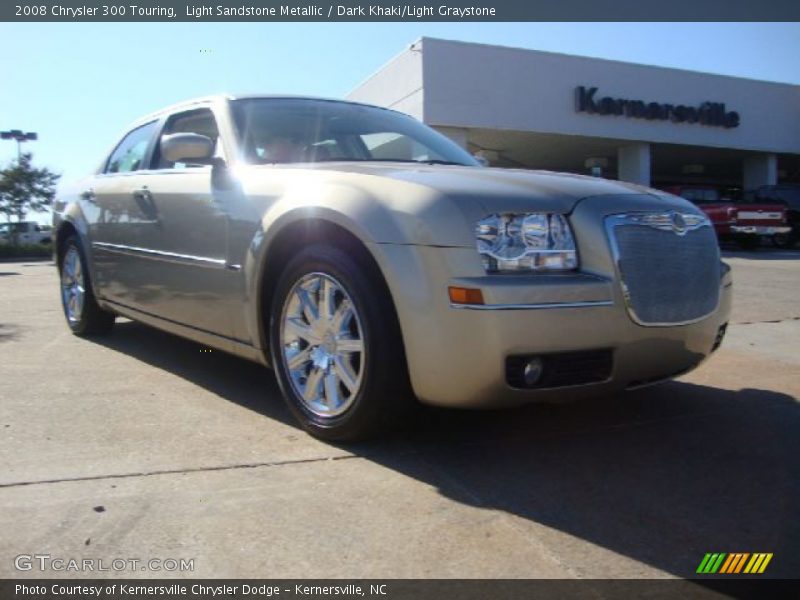 Light Sandstone Metallic / Dark Khaki/Light Graystone 2008 Chrysler 300 Touring