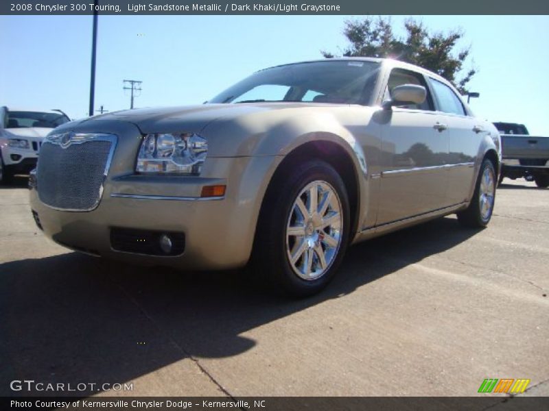 Light Sandstone Metallic / Dark Khaki/Light Graystone 2008 Chrysler 300 Touring