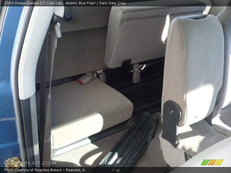Atlantic Blue Pearl / Dark Slate Gray 2004 Dodge Dakota SLT Club Cab
