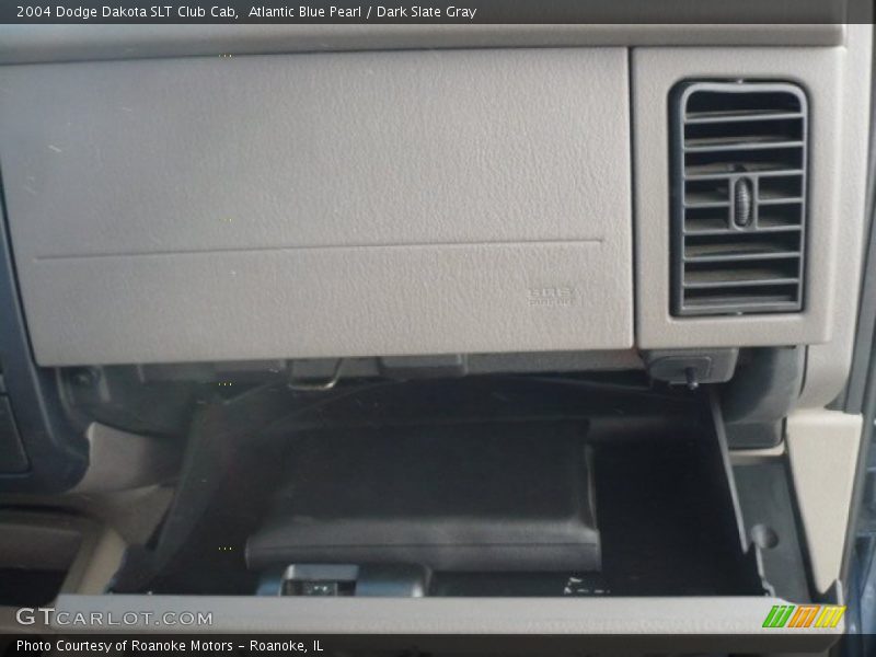Atlantic Blue Pearl / Dark Slate Gray 2004 Dodge Dakota SLT Club Cab