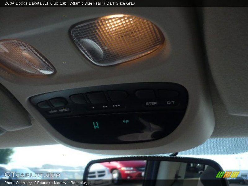 Atlantic Blue Pearl / Dark Slate Gray 2004 Dodge Dakota SLT Club Cab