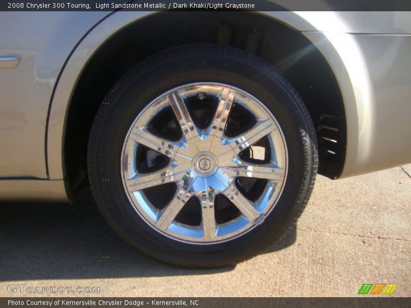 Light Sandstone Metallic / Dark Khaki/Light Graystone 2008 Chrysler 300 Touring