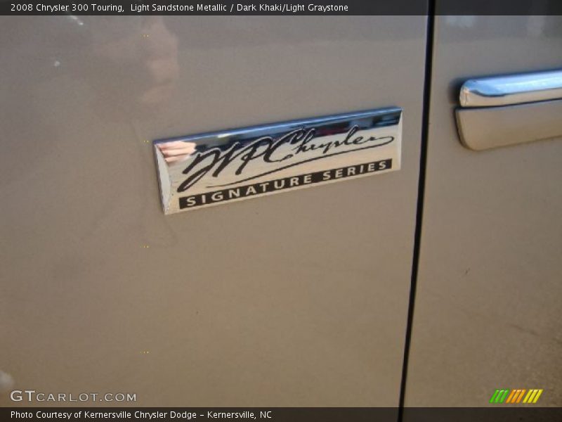 Light Sandstone Metallic / Dark Khaki/Light Graystone 2008 Chrysler 300 Touring