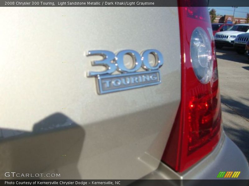 Light Sandstone Metallic / Dark Khaki/Light Graystone 2008 Chrysler 300 Touring