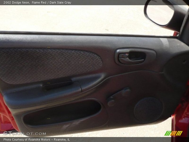 Flame Red / Dark Slate Gray 2002 Dodge Neon