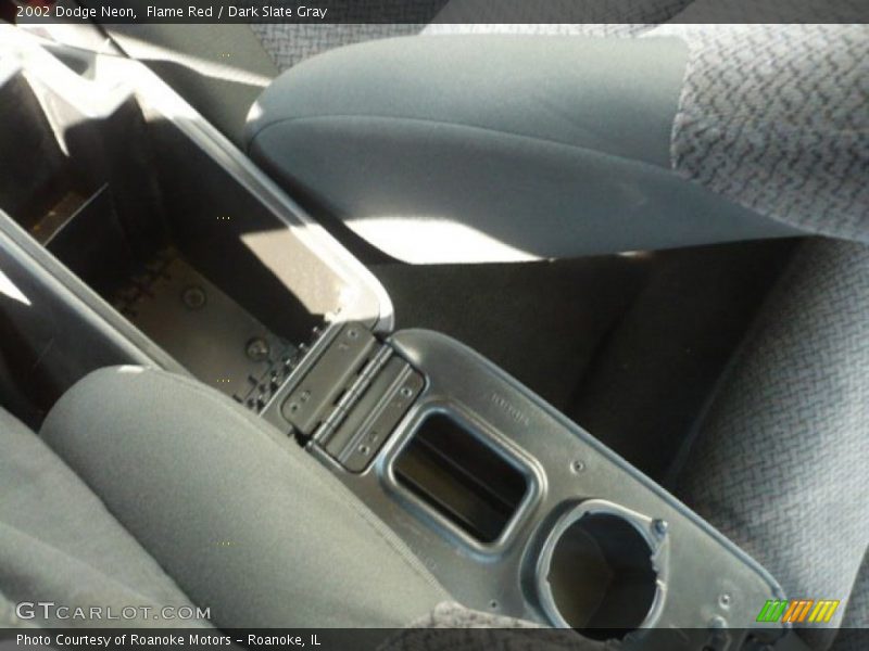 Flame Red / Dark Slate Gray 2002 Dodge Neon
