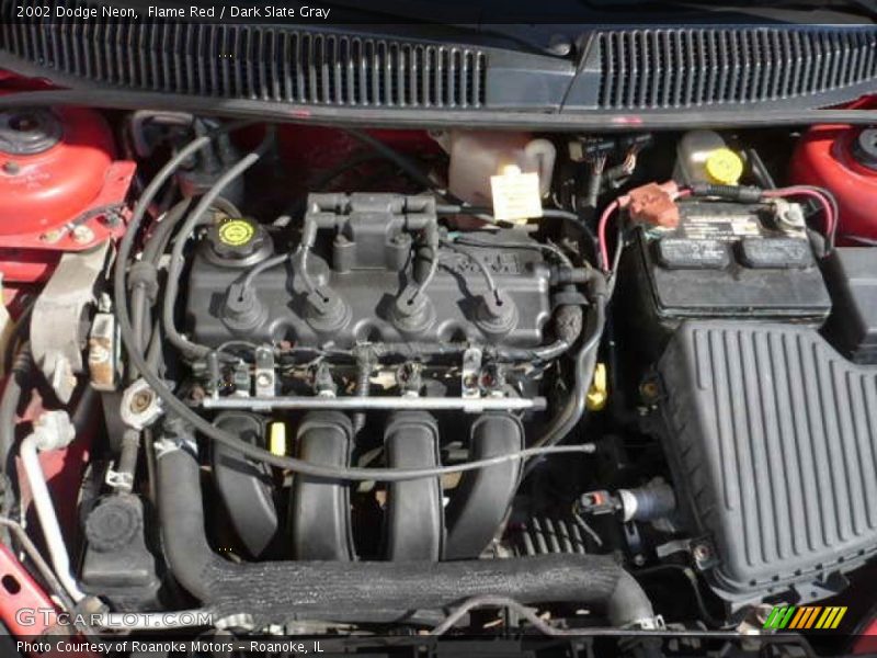  2002 Neon  Engine - 2.0 Liter SOHC 16-Valve 4 Cylinder