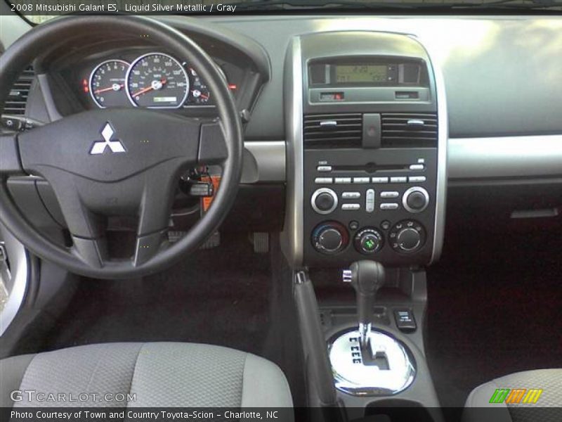 Liquid Silver Metallic / Gray 2008 Mitsubishi Galant ES