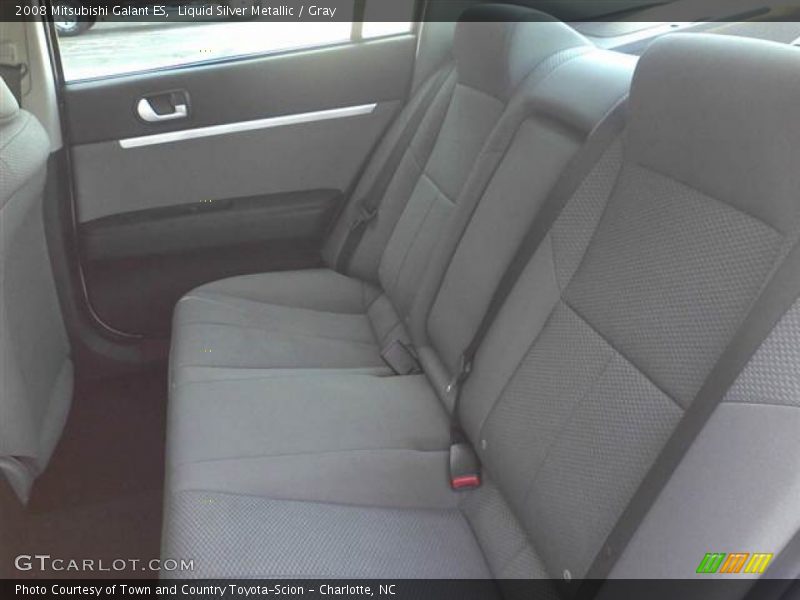 Liquid Silver Metallic / Gray 2008 Mitsubishi Galant ES
