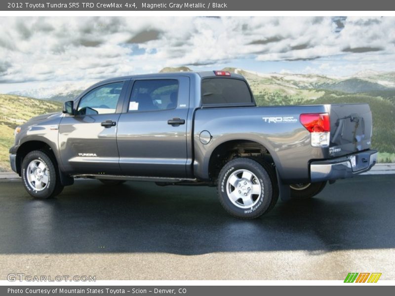 Magnetic Gray Metallic / Black 2012 Toyota Tundra SR5 TRD CrewMax 4x4