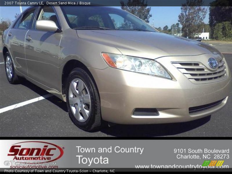 Desert Sand Mica / Bisque 2007 Toyota Camry LE