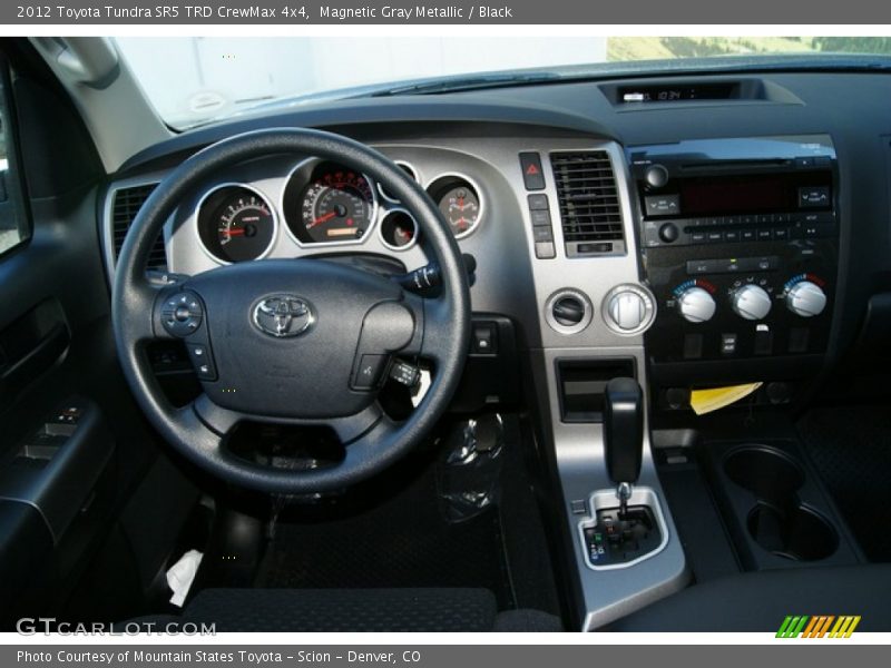 Magnetic Gray Metallic / Black 2012 Toyota Tundra SR5 TRD CrewMax 4x4