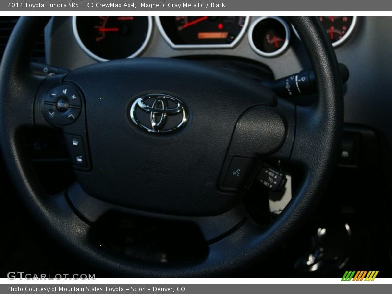 Magnetic Gray Metallic / Black 2012 Toyota Tundra SR5 TRD CrewMax 4x4