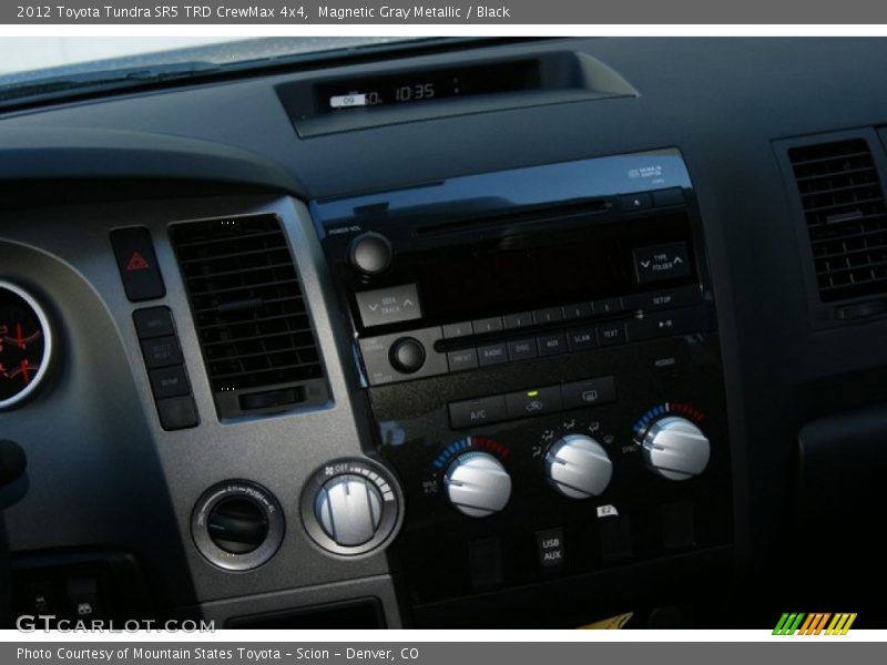 Magnetic Gray Metallic / Black 2012 Toyota Tundra SR5 TRD CrewMax 4x4