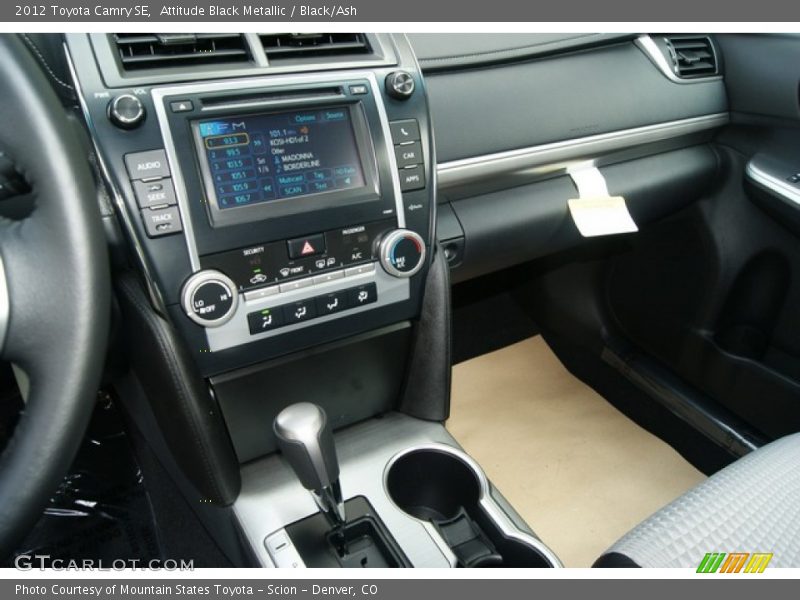 Attitude Black Metallic / Black/Ash 2012 Toyota Camry SE