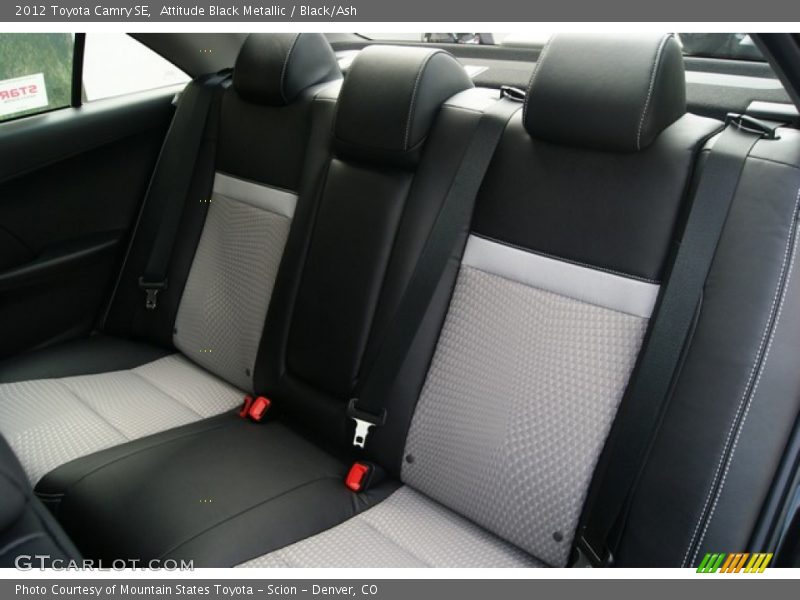 Attitude Black Metallic / Black/Ash 2012 Toyota Camry SE