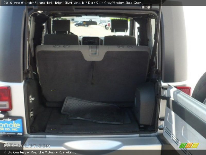 Bright Silver Metallic / Dark Slate Gray/Medium Slate Gray 2010 Jeep Wrangler Sahara 4x4