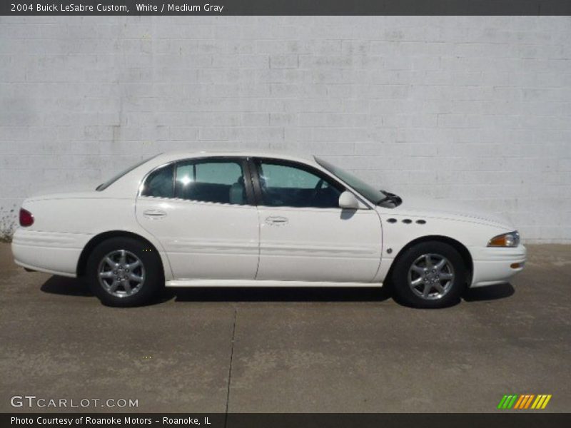 White / Medium Gray 2004 Buick LeSabre Custom