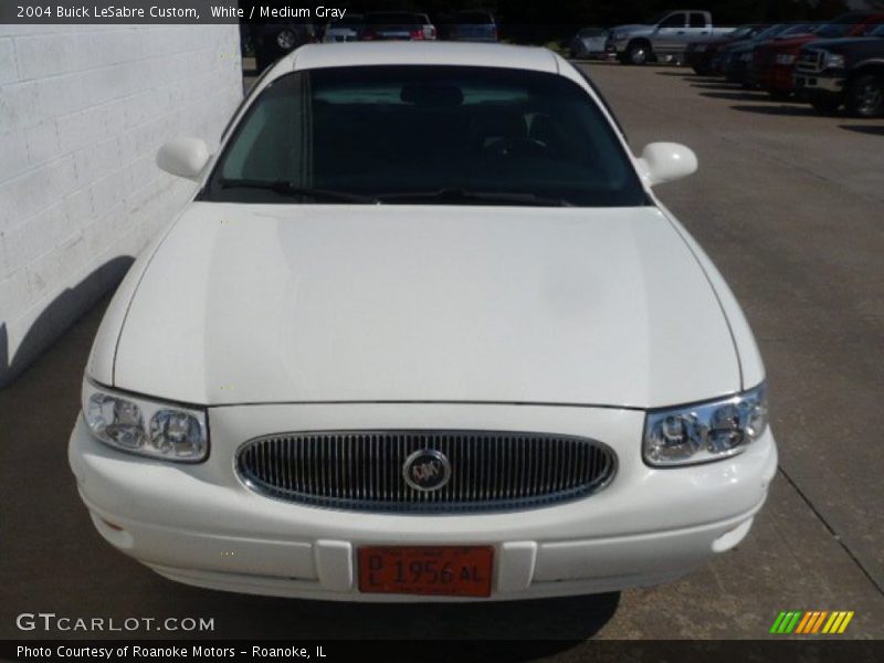 White / Medium Gray 2004 Buick LeSabre Custom