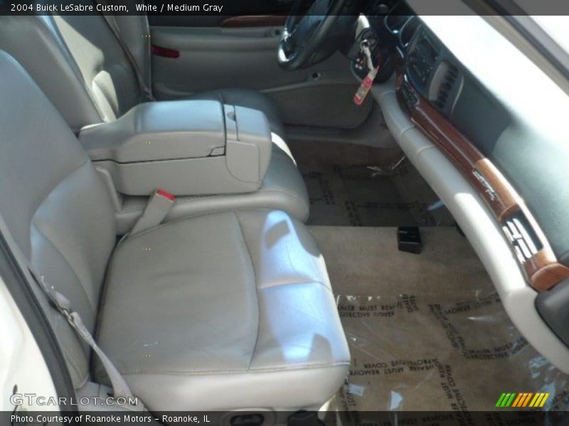 White / Medium Gray 2004 Buick LeSabre Custom