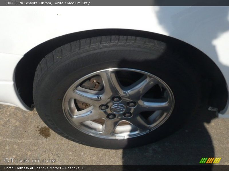 White / Medium Gray 2004 Buick LeSabre Custom