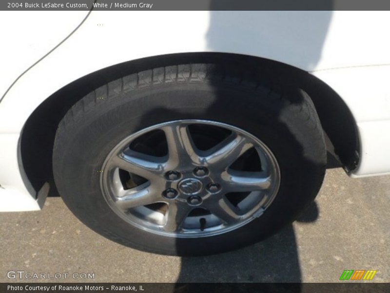 White / Medium Gray 2004 Buick LeSabre Custom