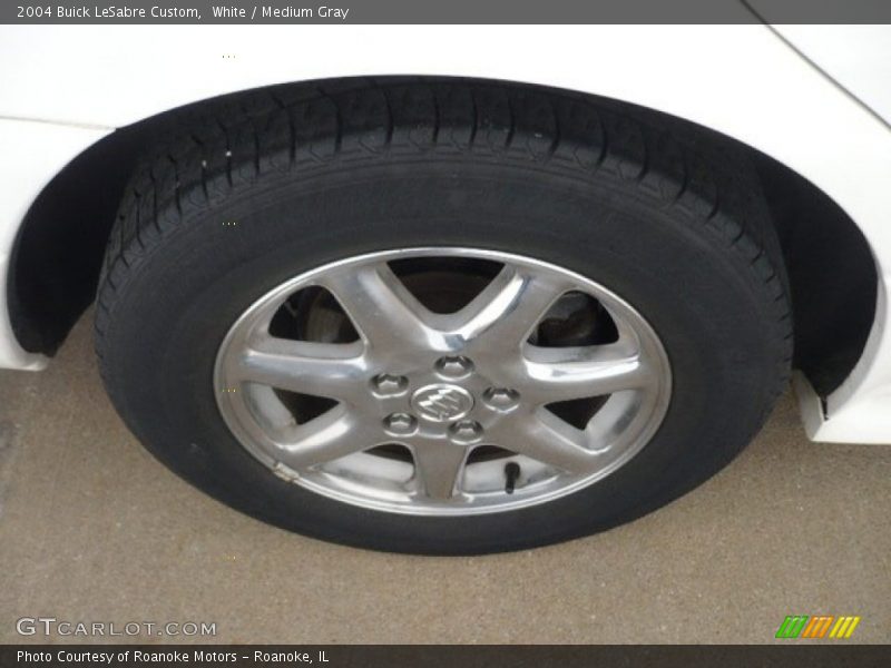 White / Medium Gray 2004 Buick LeSabre Custom
