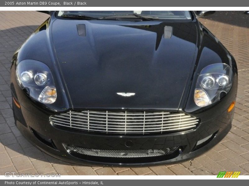 Black / Black 2005 Aston Martin DB9 Coupe