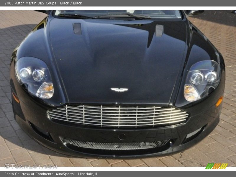 Black / Black 2005 Aston Martin DB9 Coupe