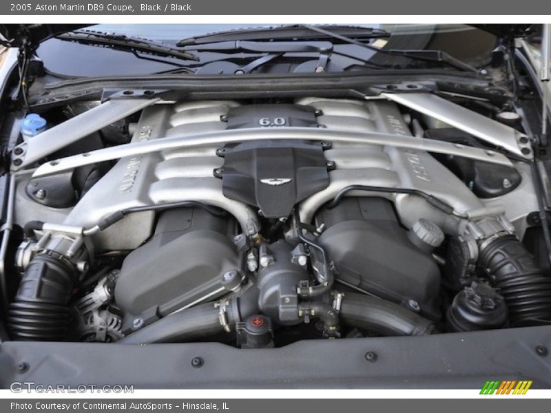  2005 DB9 Coupe Engine - 6.0 Liter DOHC 48 Valve V12