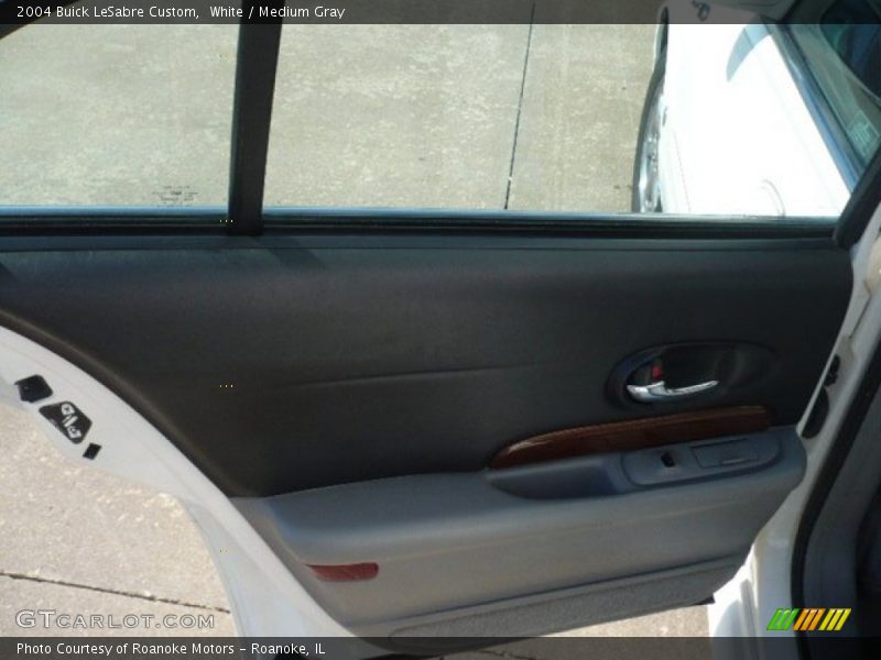White / Medium Gray 2004 Buick LeSabre Custom