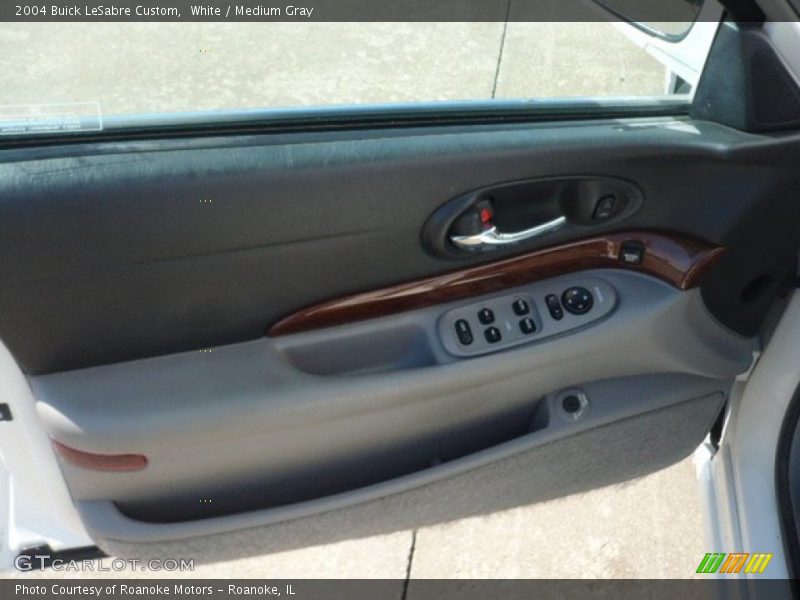 White / Medium Gray 2004 Buick LeSabre Custom
