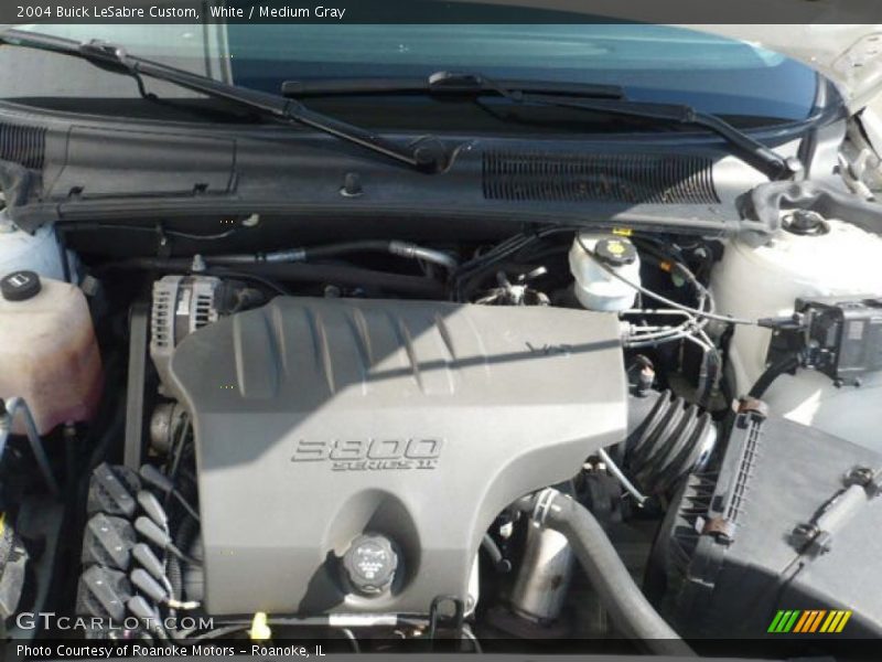 White / Medium Gray 2004 Buick LeSabre Custom