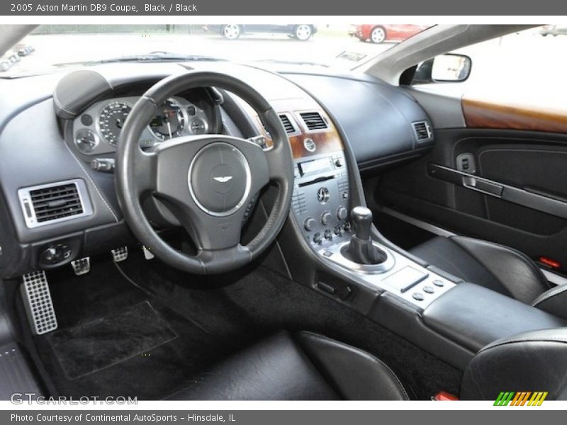 Black Interior - 2005 DB9 Coupe 