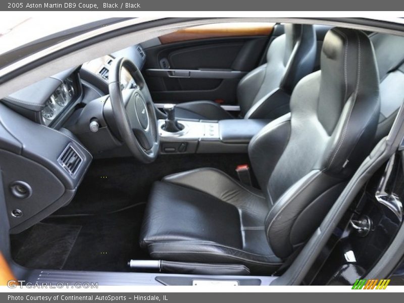  2005 DB9 Coupe Black Interior
